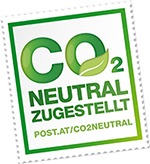 CO2 neutrale Zustellung mit öster. Post