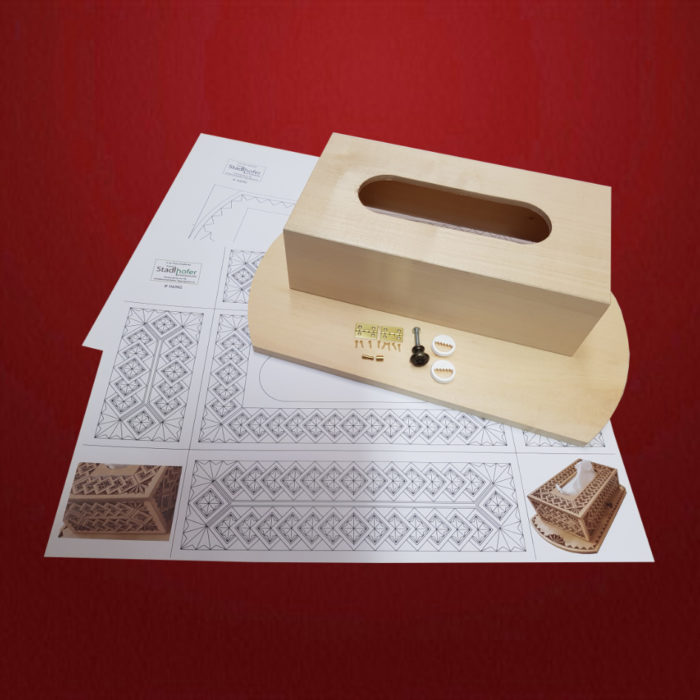 Set Taschentücherbox zum Hängen