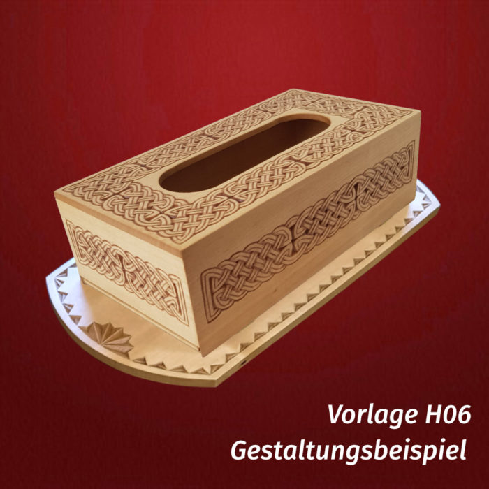 Set Taschentücherbox zum Hängen – Bild 11