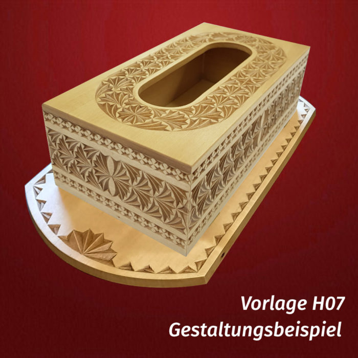 Set Taschentücherbox zum Hängen – Bild 12