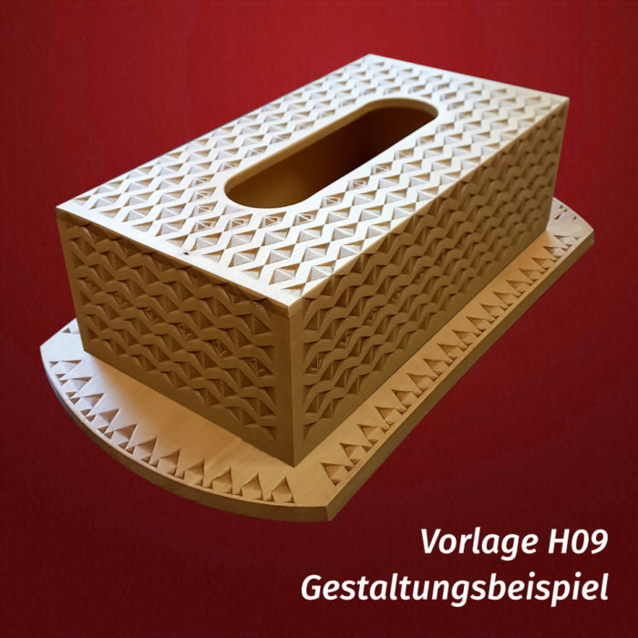 Set Taschentücherbox zum Hängen – Bild 14