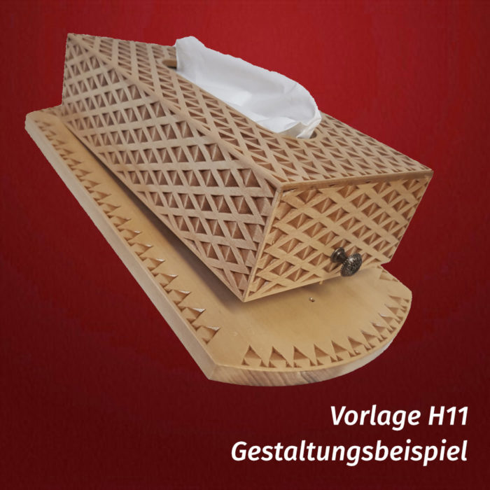 Set Taschentücherbox zum Hängen – Bild 4