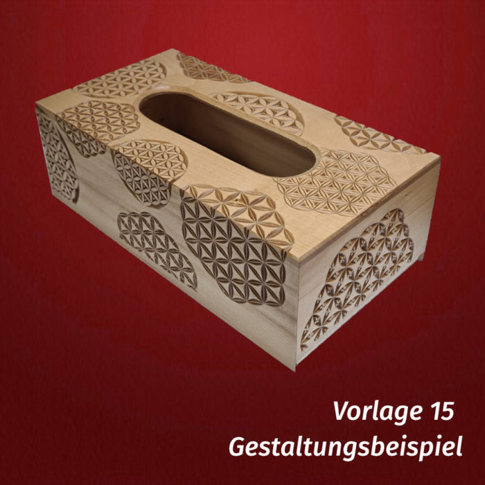 Set Taschentücherbox NEU mit Schnitzvorlage – Bild 18