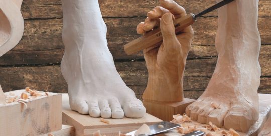 Figurales Schnitzen Bildhauerei - Schnitzstube Franz Stadlhofer