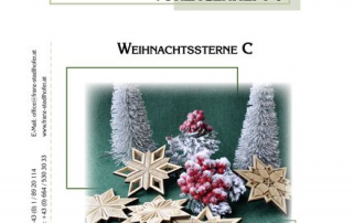 Vorlagenheft 6 Weihnachtssterne C - Schnitzstube Stadlhofer