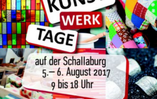 Wir stellen aus Am 05 und 06 August auf der Schallaburg