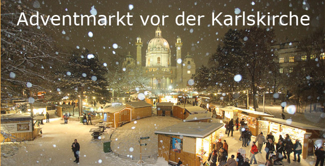 Adventmarkt am Karlsplatz