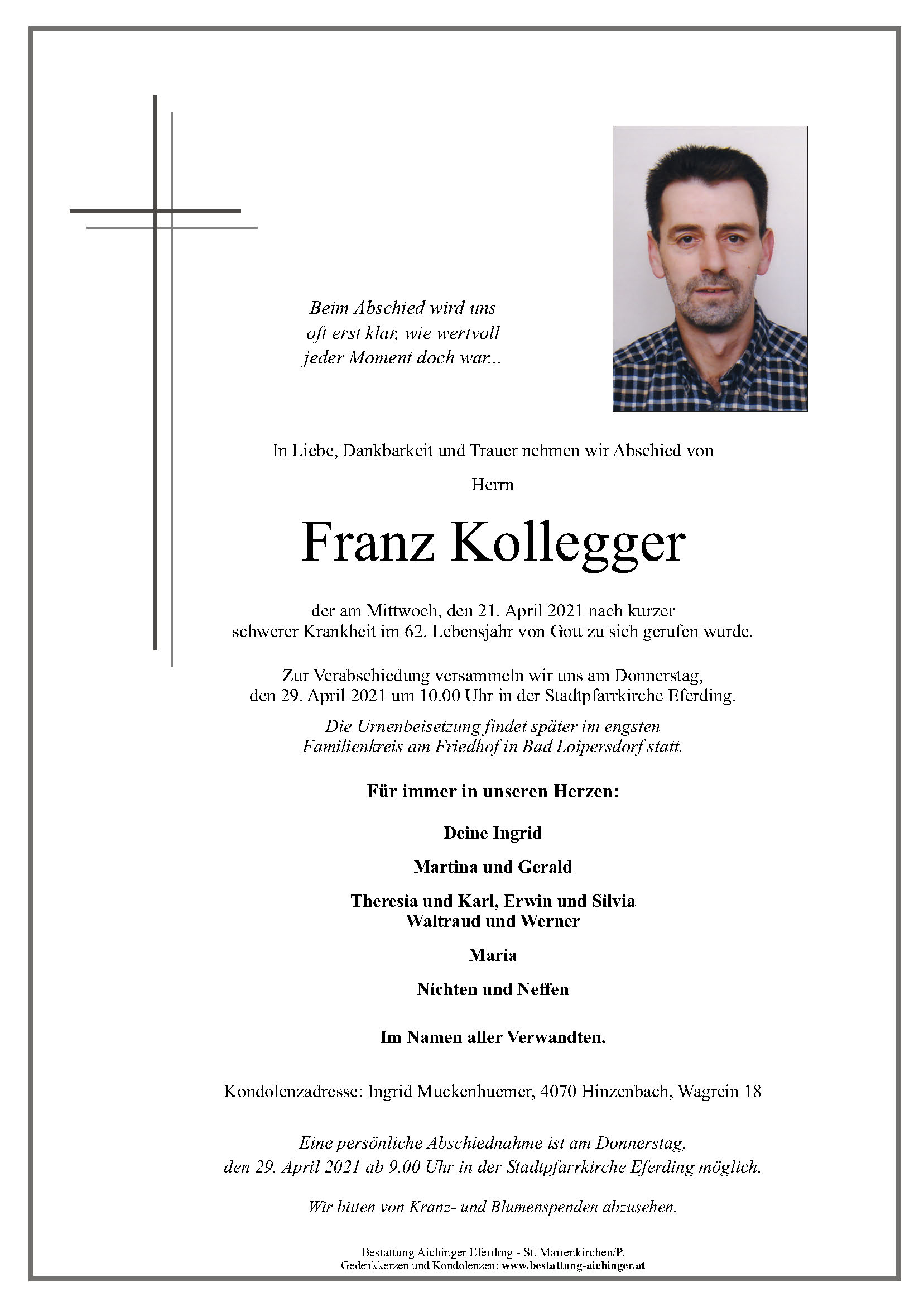 Parte Franz Kollegger